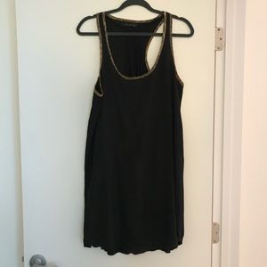 Black tank dress
